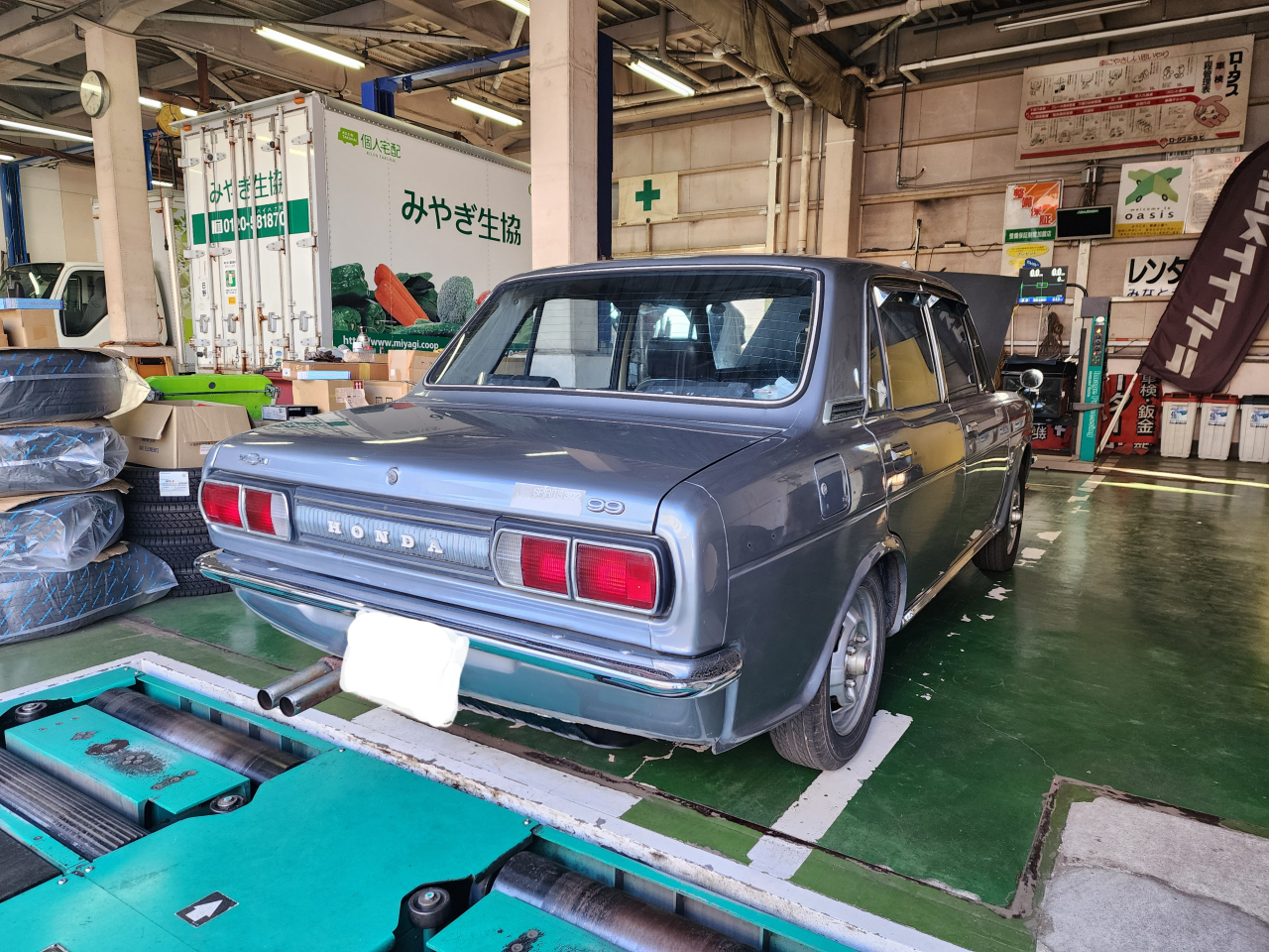 クラシックカーの車検😄