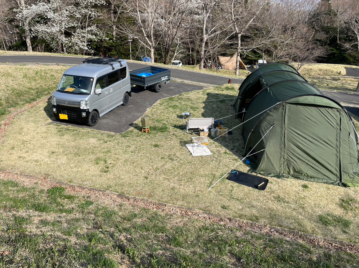 BLAST TRAIL T-33でキャンプへ
